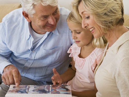 Use Photos to Share Memories with Your Grandkids