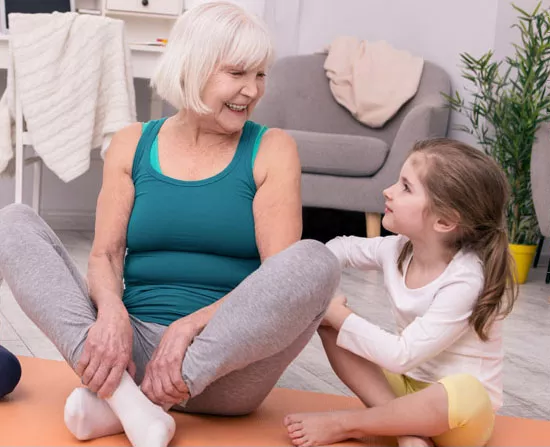 Grandparent life changes; Transformative impact of grandchildren on grandparents; Grandparent healthy lifestyle habits;